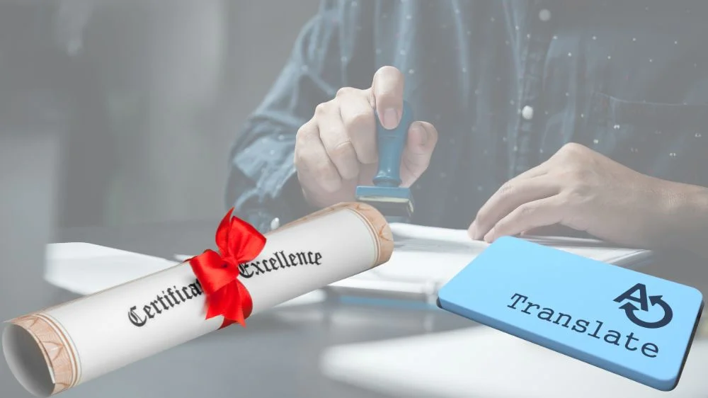 ترجمة شهادة خبرة