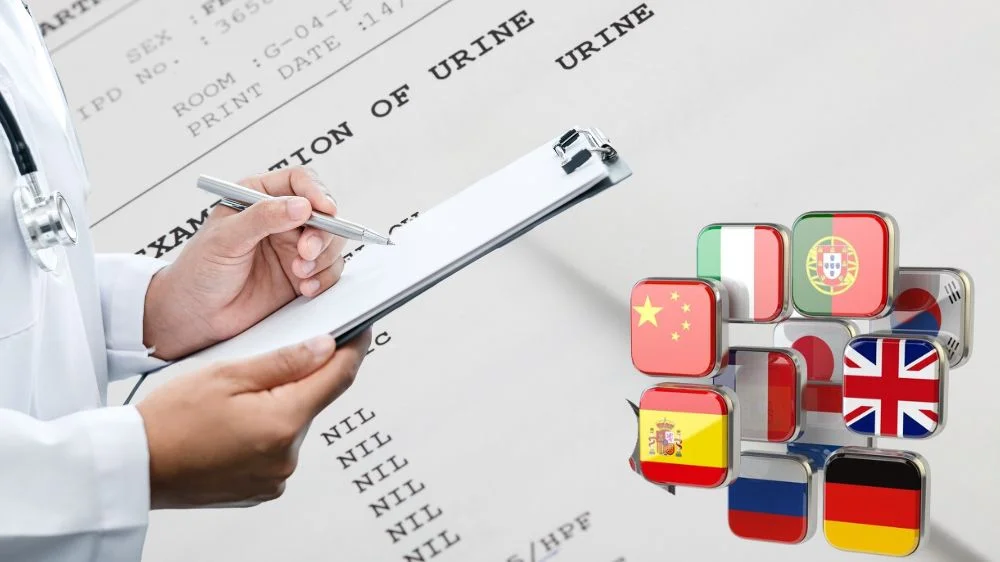 أنواع التقارير الطبية التي نترجمها في شركة ترجمة معتمدة بالرياض